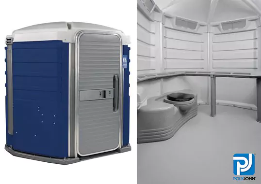 handicap portable restroom unit